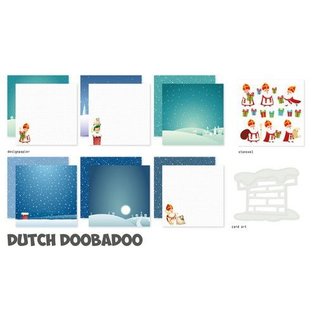 Dutch Doobadoo Crafty Kit Sinterklaas 20x20cm
