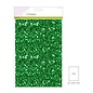 CraftEmotions Glitterkarton 5 vel kerstgroen A4