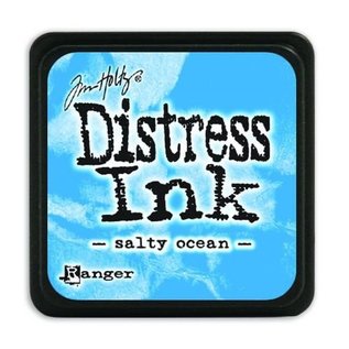 Ranger Ranger Distress Mini Ink pad - salty ocean TDP40132 Tim Holtz