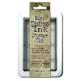 Ranger Mini Distress Ink storage tin (leeg)