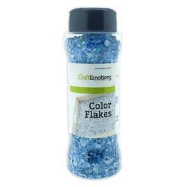 CraftEmotions CraftEmotions Color Flakes - Graniet Blauw