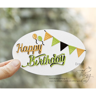 Joy!Crafts Stansmal - Happy birthday
