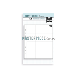 Masterpiece Design P-Pocket Page sleeves-6x8 design D