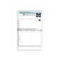 Masterpiece Design P-Pocket Page sleeves-6x8 design B 10st