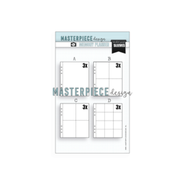 Masterpiece Design P-Pocket Page sleeves-6x8 variety 12st