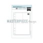 Masterpiece Design P-Pocket Page sleeves-4x8 design F 10st