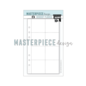 Masterpiece Design P-Pocket Page sleeves-4x8 design D 10st
