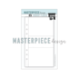 Masterpiece Design  P-Pocket Page sleeves-4x8 design C 10st