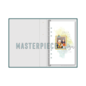 Masterpiece Design Memory Planner album 4x8 - Linnen Turquoise 6-rings MP202035 Linnen