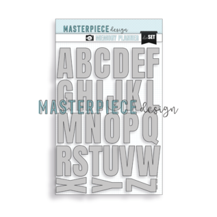 Masterpiece Design Memory Planner - Stans-set - Big Letters MP202063