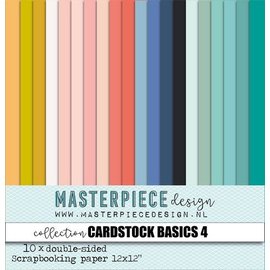 Masterpiece Design Papiercollectie Cardstock Basics #4