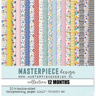 Masterpiece Design Papiercollectie 12 months 12x12 10vl MP202104