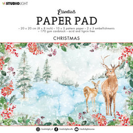 Studio Light Paper Pad Essentials Christmas