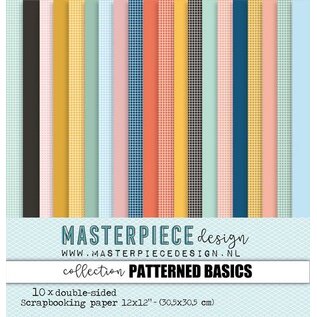 Masterpiece Design Papiercollectie Cardstock Basics 24/7 12x12 10vl