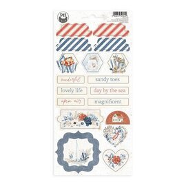 Piatek13 Chipboard sticker sheet Sea La Vie 03