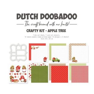 Dutch Doobadoo Crafty Kit Apple tree 20x20cm