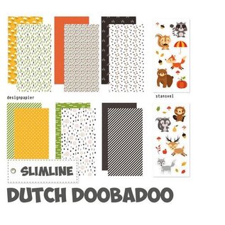 Dutch Doobadoo Crafty Kit Slimline Woodland animal