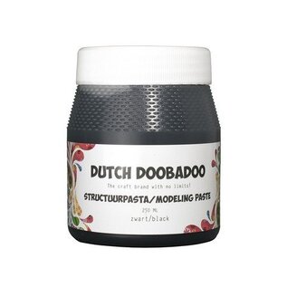 Dutch Doobadoo Structure Paste Smooth Zwart 250ml