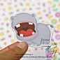 Dutch Doobadoo Crafty Kit Slimline Happy Hippo