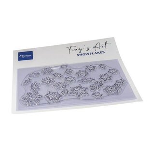 Marianne Design Clear Stamps Tiny's Art - Sneeuwvlokken