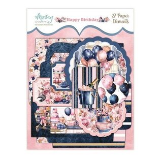 Mintay Papers Paper Elements - Happy Birthday, 27 pcs