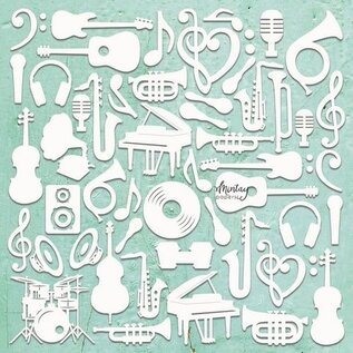 Mintay Papers Chippies - Decor - Music MT-CHIP2-D63