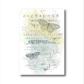 Clear Stempelset - Butterfly Grid 4x6
