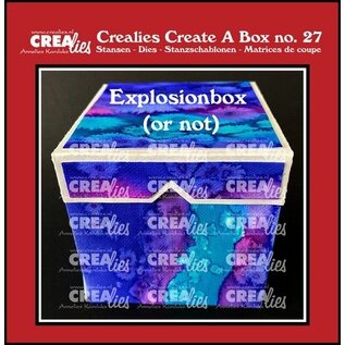 Crealies Stans set Create A Box Explosion CCAB27