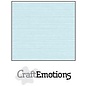 CraftEmotions Linnenkarton 10 vel babyblauw 30,5x30,5cm / LC-35