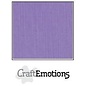 CraftEmotions Linnenkarton 10 vel lavendel 30,5x30,5cm / LC-20