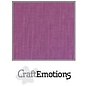 CraftEmotions Linnenkarton 10 vel purper 30,5x30,5cm / LC-13