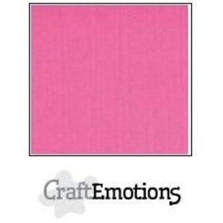 CraftEmotions Linnenkarton 10 vel magenta 30,5x30,5cm / LC-41