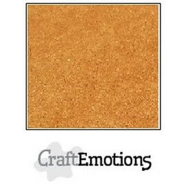 CraftEmotions Karton kraft bruin 10 vel 30,5x30,5cm  220GR