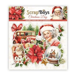 ScrapBoys  Christmas Day Die cut elements 47pcs