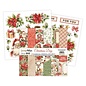 ScrapBoys Christmas Day paperpad , 24 vl+cut out elements 15,2cmx15,2cm