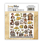 ScrapBoys Steampunk Journey Die cut elements 43pcs