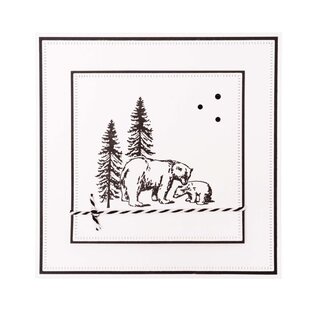 Studio Light Clear Stamp Arctic Winter nr.584  99x139mm