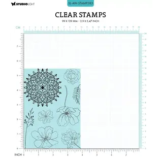 Studio Light Clear Stamp Arctic Winter nr.583  99x139mm