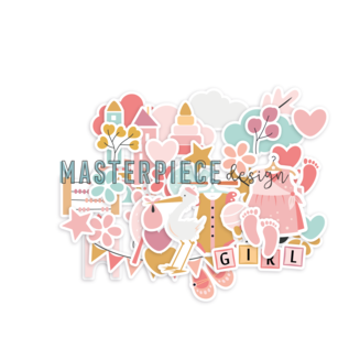 Masterpiece Design Die-cuts Baby Girl - figuren