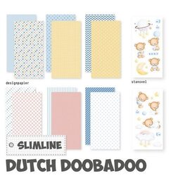 Dutch Doobadoo CraftyKit Slimline Babyboy  210x210mm