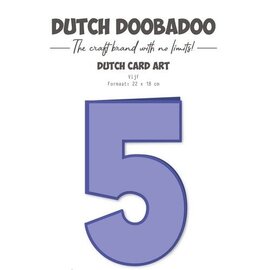 Dutch Doobadoo Card art Vijf A4
