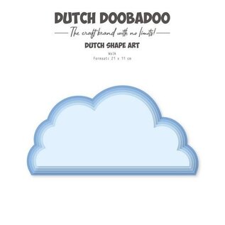 Dutch Doobadoo  Shape Art Wolk