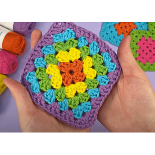 Kosmos Boek Boek - Haken à  la Bloemen: Granny squares Karin Bloemen