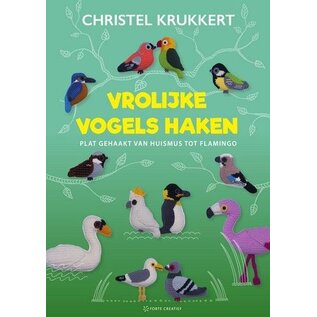 Forte Boek - Vrolijke vogels haken Christel Krukkert