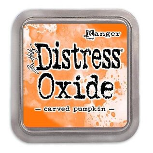 Ranger Distress Oxide - carved pumpkin  Tim Holtz