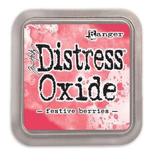 Ranger  Distress Oxide - Festive Berries  Tim Holtz