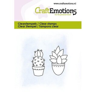 CraftEmotions Clearstamps 6x7cm - Cactus 2