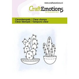 CraftEmotions Clearstamps 6x7cm - Cactus 4