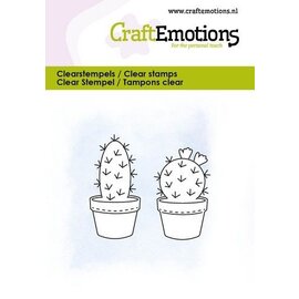 CraftEmotions Clearstamps 6x7cm - Cactus 3