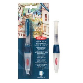 Derwent Push Button Waterbrush Chisel DWB2305824